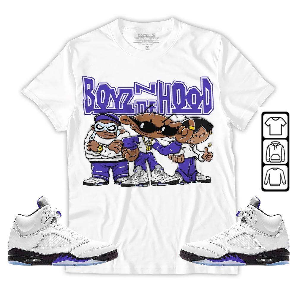 Boyz N The Hood Sneaker Shirt Match Retro Concord 5s, Jordan 5 Retro Concord MKO T-Shirt Boyz N The Hood Sneaker Shirt Match Retro Concord 5s, Jordan 5 Retro Concord MKO T-Shirt