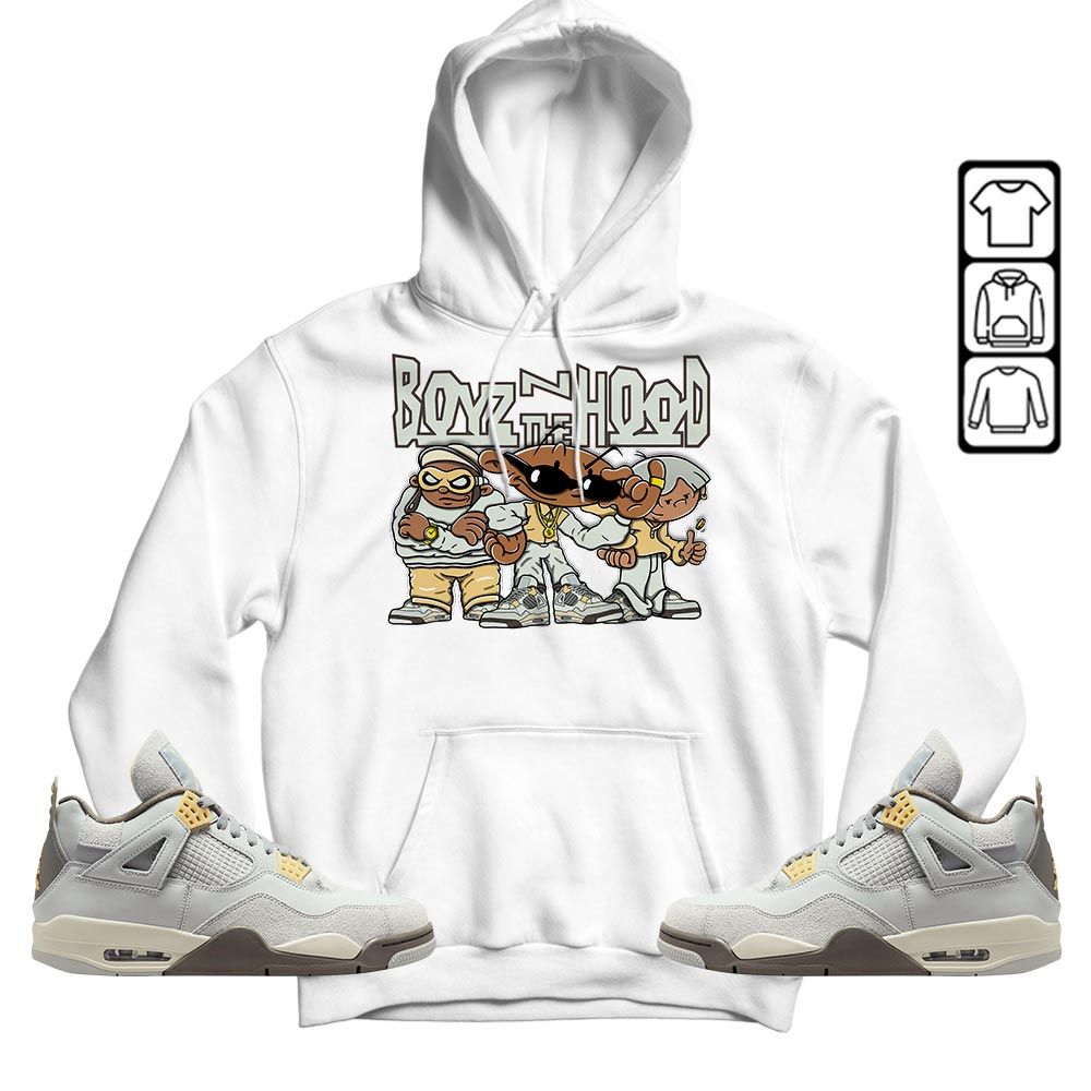 Boyz N The Hood Sneaker Shirt Match Retro Craft 4s, Jordan 4 Craft Photon Dust MKO T-Shirt