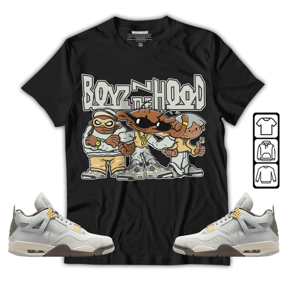 Boyz N The Hood Sneaker Shirt Match Retro Craft 4s, Jordan 4 Craft Photon Dust MKO T-Shirt Boyz N The Hood Sneaker Shirt Match Retro Craft 4s, Jordan 4 Craft Photon Dust MKO T-Shirt