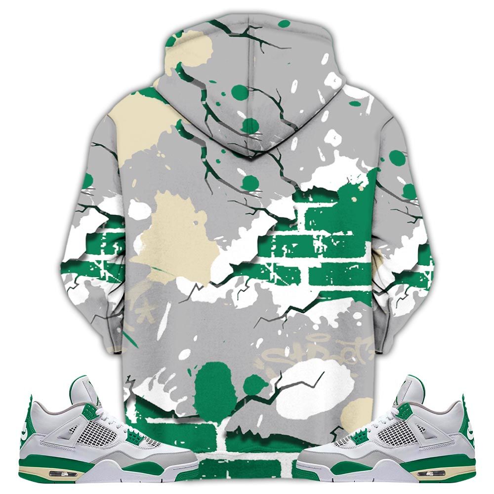 Boyz N The Hood Sneaker Shirt Match Retro Pine Green 4S, Jordan 4 Pine Green Hoodie Sweatshirt Tee All Over Print MKO Shirt