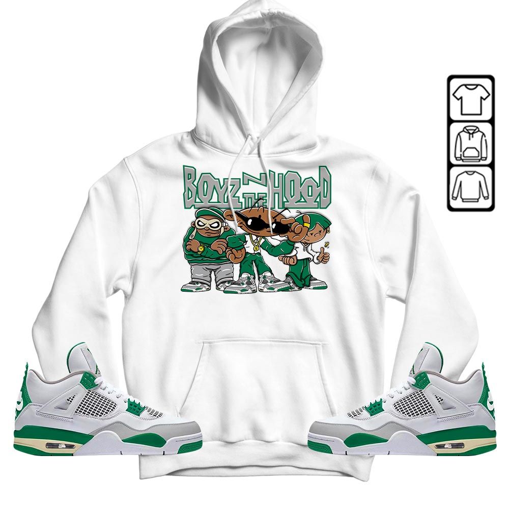 Boyz N The Hood Sneaker Shirt Match Retro Pine Green 4s, Jordan 4 Pine Green MKO T-Shirt