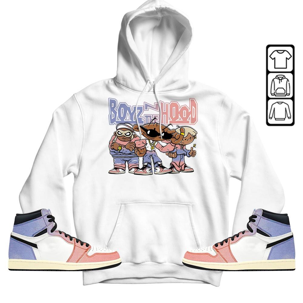 Boyz N The Hood Sneaker Shirt Match Retro Skyline 1s, Jordan 1 High OG Skyline MKO T-Shirt