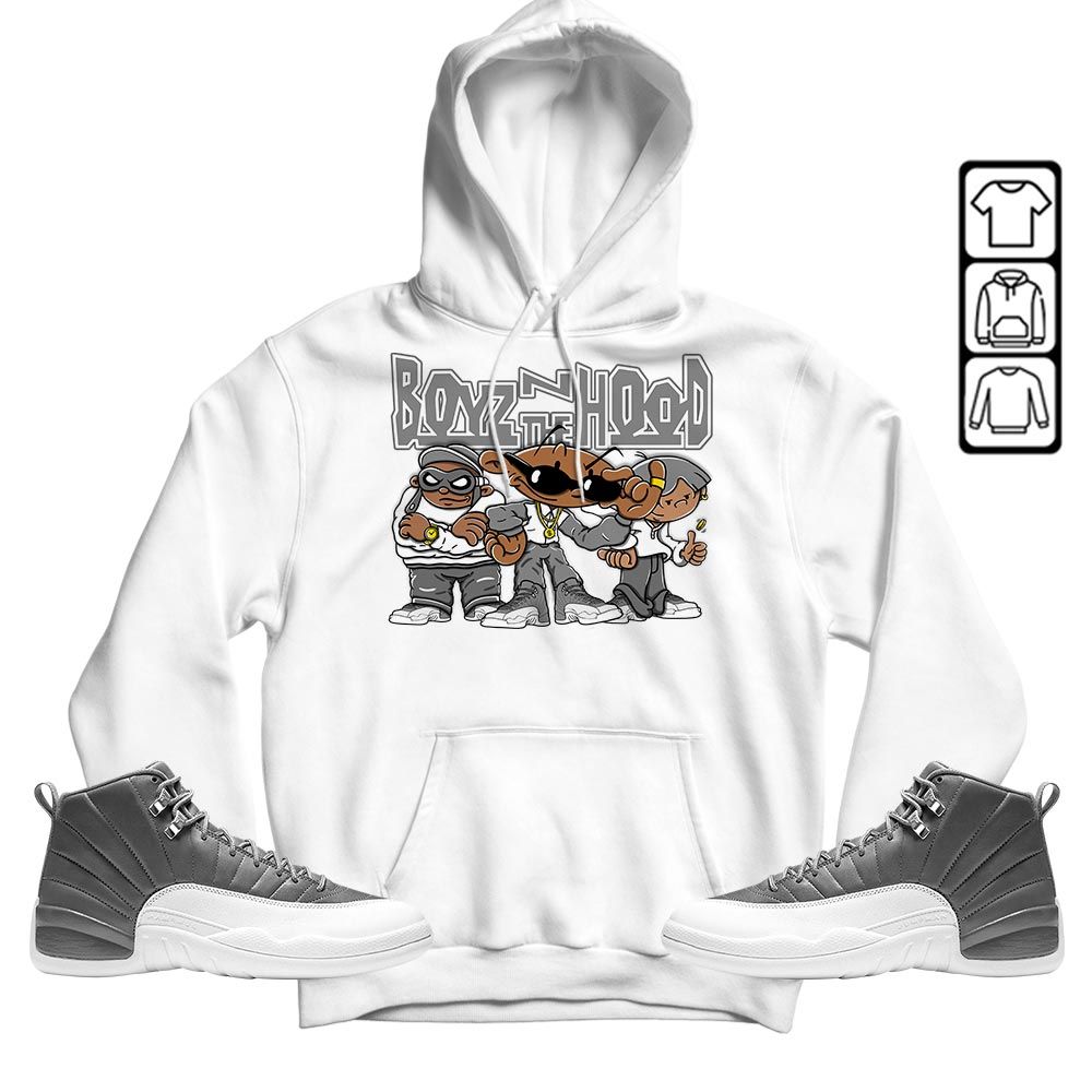 Boyz N The Hood Sneaker Shirt Match Retro Stealth 12s, Jordan 12 Retro Stealth MKO T-Shirt