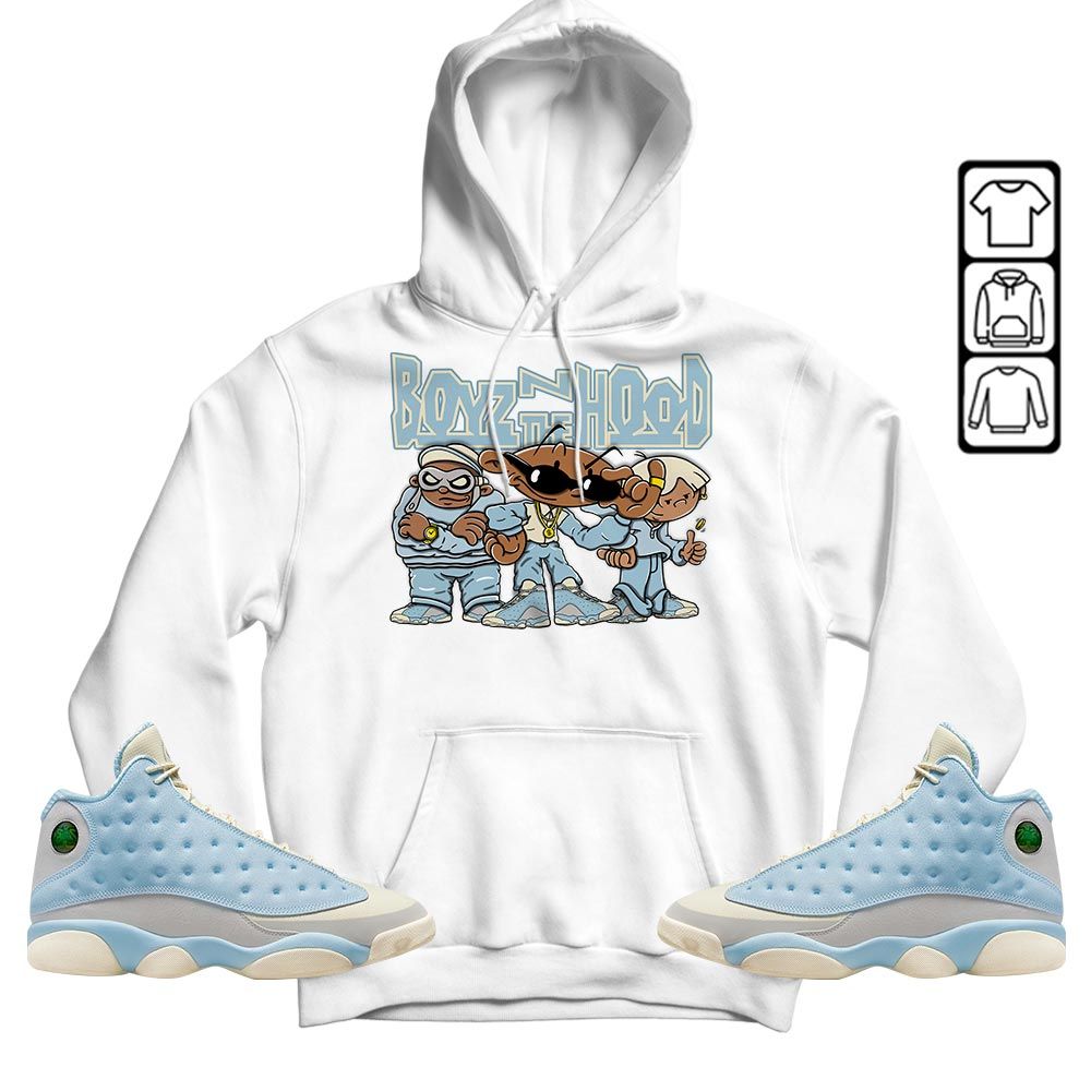 Boyz N The Hood Sneaker Shirt Match SoleFly 13s, Jordan 13 Retro SoleFly MKO T-Shirt