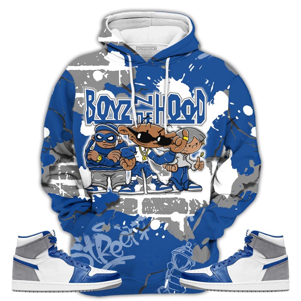 Boyz N The Hood Sneaker Shirt Match True Blue 1S, Jordan 1 High Og True Blue Hoodie Sweatshirt Tee All Over Print MKO Shirt Boyz N The Hood Sneaker Shirt Match True Blue 1S, Jordan 1 High Og True Blue Hoodie Sweatshirt Tee All Over Print MKO Shirt