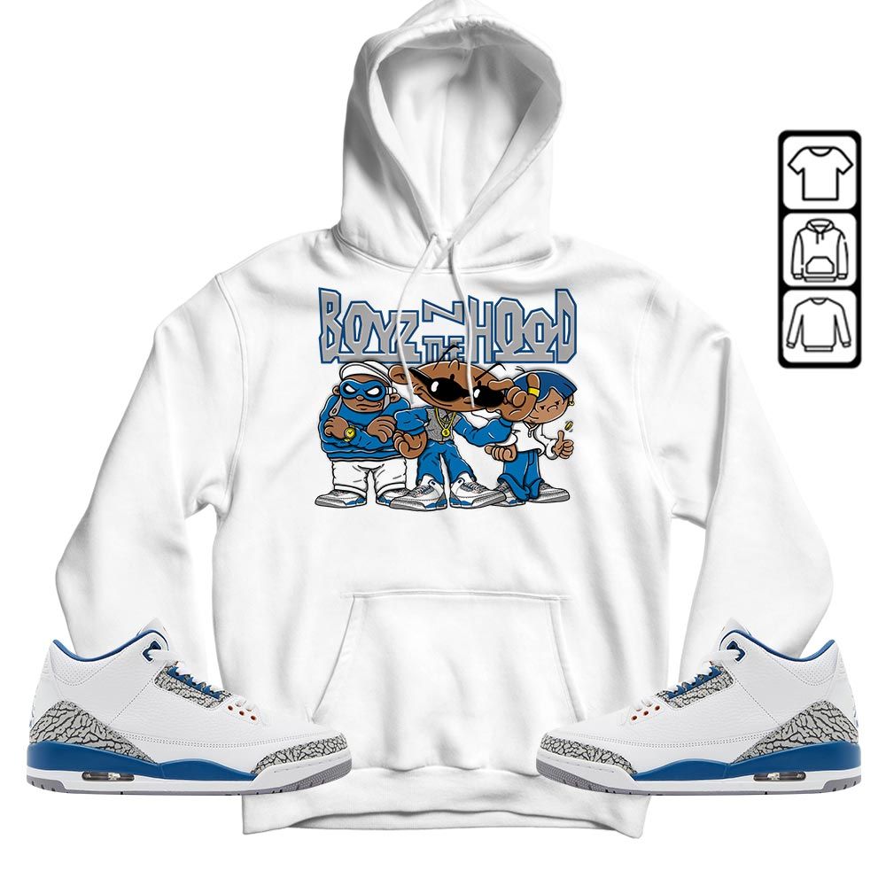 Boyz N The Hood Sneaker Shirt Match Wizards 3s, Jordan Retro 3 Wizards MKO T-Shirt Boyz N The Hood Sneaker Shirt Match Wizards 3s, Jordan Retro 3 Wizards MKO T-Shirt
