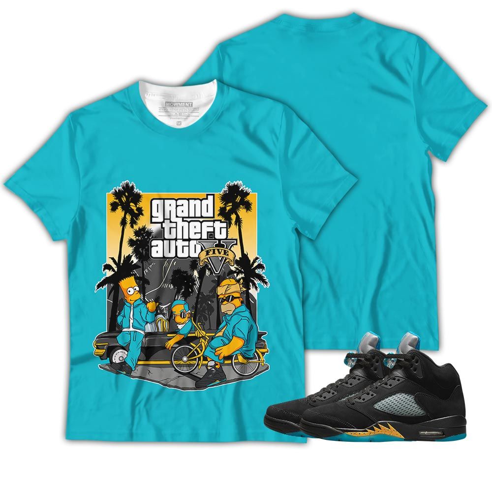 Brat Chicano Sneaker Shirt Match 2023 Retro Aqua 5S, Jordan 5 Aqua Hoodie Sweatshirt Tee All Over Print MKO Shirt Brat Chicano Sneaker Shirt Match 2023 Retro Aqua 5S, Jordan 5 Aqua Hoodie Sweatshirt Tee All Over Print MKO Shirt