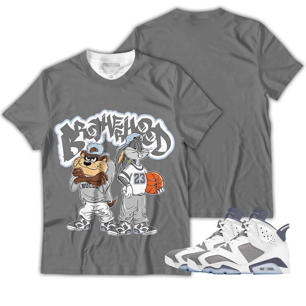 Brotherhood Bunny 05 Sneaker Shirt Match Retro Cool Grey 6S, Jordan 6 Cool Grey Hoodie Sweatshirt Tee All Over Print MKO Shirt Brotherhood Bunny 05 Sneaker Shirt Match Retro Cool Grey 6S, Jordan 6 Cool Grey Hoodie Sweatshirt Tee All Over Print MKO Shirt