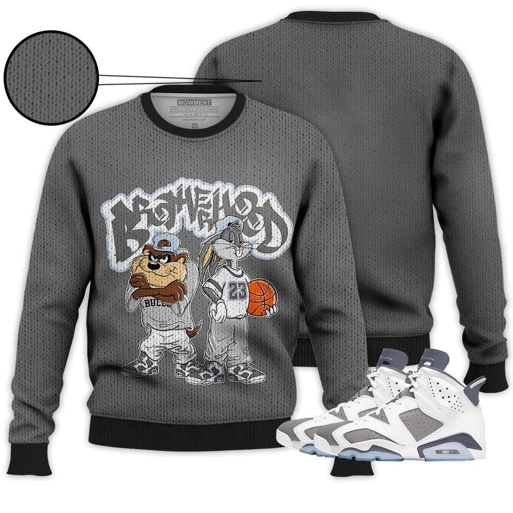 Brotherhood Bunny 05 Sneaker Shirt Match Retro Cool Grey 6S, Jordan 6 Cool Grey Hoodie Sweatshirt Tee All Over Print MKO Shirt Brotherhood Bunny 05 Sneaker Shirt Match Retro Cool Grey 6S, Jordan 6 Cool Grey Hoodie Sweatshirt Tee All Over Print MKO Shirt