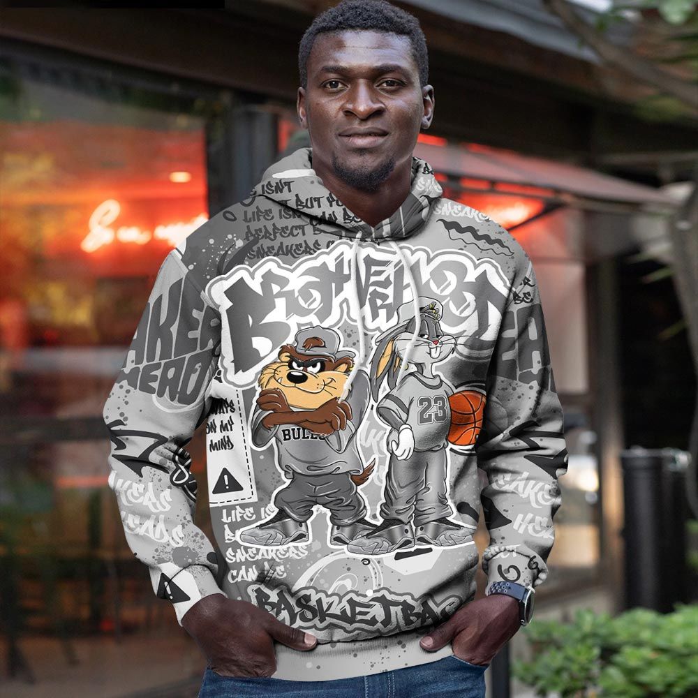 Brotherhood Bunny Sneaker Shirt Match 14 Low Metallic Silver, Jordan 14 Metallic Silver Hoodie Sweatshirt Tee All Over Print MKO Shirt Brotherhood Bunny Sneaker Shirt Match 14 Low Metallic Silver, Jordan 14 Metallic Silver Hoodie Sweatshirt Tee All Over Print MKO Shirt