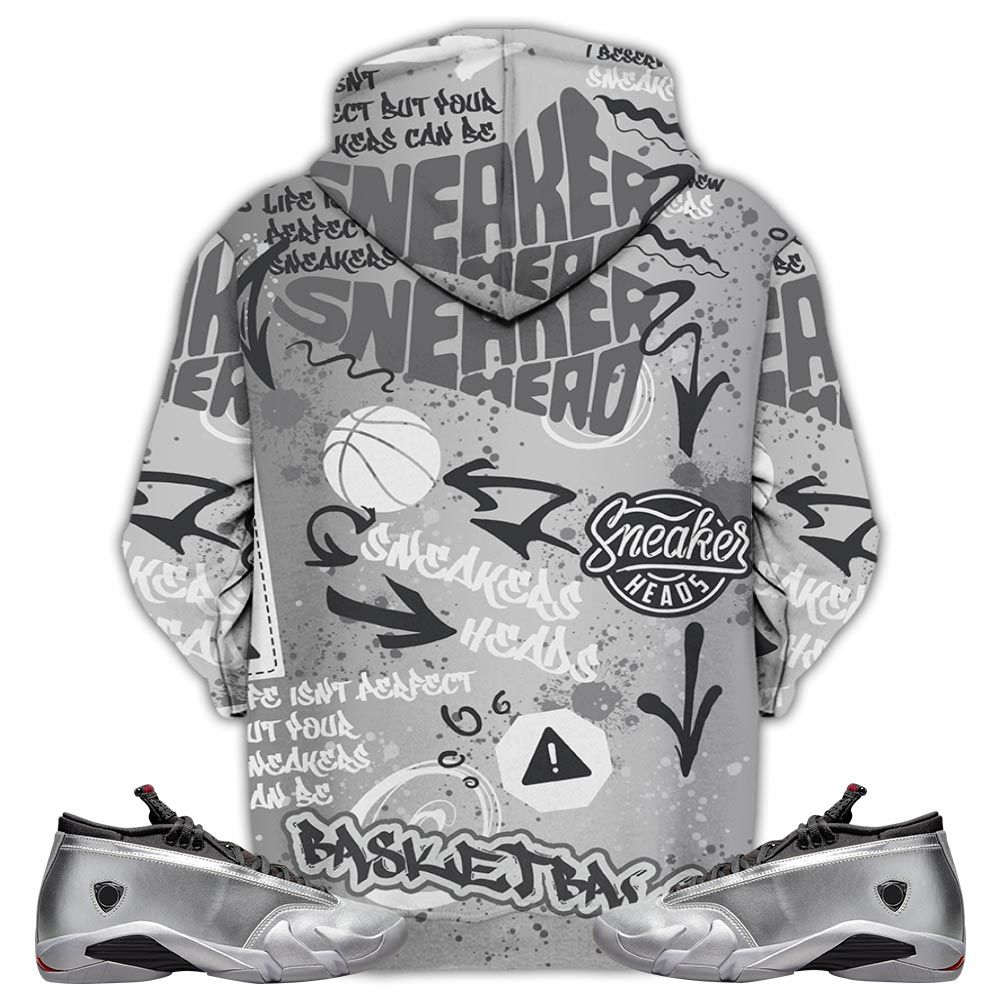 Brotherhood Bunny Sneaker Shirt Match 14 Low Metallic Silver, Jordan 14 Metallic Silver Hoodie Sweatshirt Tee All Over Print MKO Shirt Brotherhood Bunny Sneaker Shirt Match 14 Low Metallic Silver, Jordan 14 Metallic Silver Hoodie Sweatshirt Tee All Over Print MKO Shirt