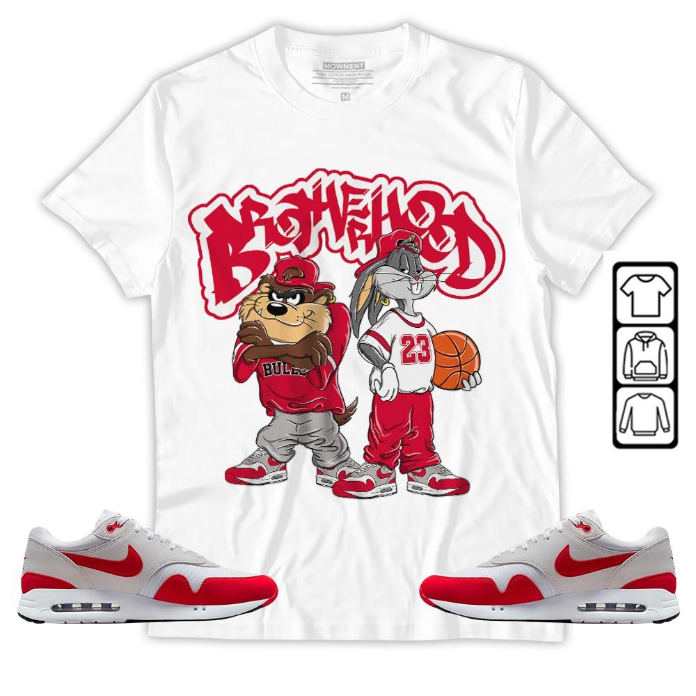 Brotherhood Bunny Tazmanian Sneaker Shirt Match Air Max 1 86 Big Bubble, Air Max 1 86 Big Bubble MKO T-Shirt Brotherhood Bunny Tazmanian Sneaker Shirt Match Air Max 1 86 Big Bubble, Air Max 1 86 Big Bubble MKO T-Shirt