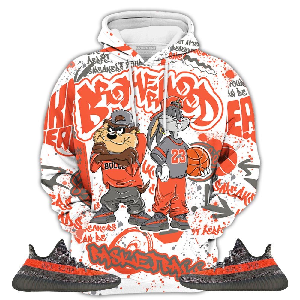 Brotherhood Bunny Tazmanian Sneaker Shirt Match Boost 350 V2 Dark Beluga, Yeezy 350 V2 Carbon Beluga Hoodie Sweatshirt Tee All Over Print MKO Shirt Brotherhood Bunny Tazmanian Sneaker Shirt Match Boost 350 V2 Dark Beluga, Yeezy 350 V2 Carbon Beluga Hoodie Sweatshirt Tee All Over Print MKO Shirt