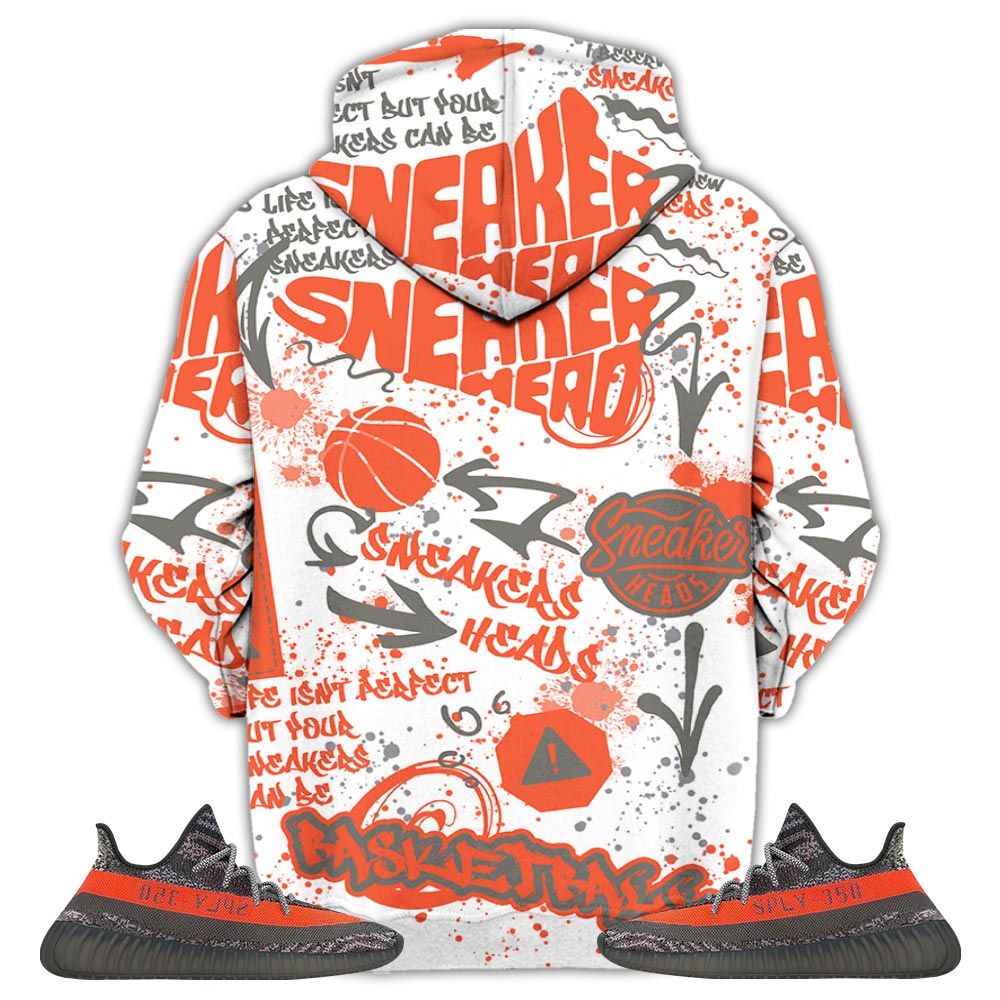 Brotherhood Bunny Tazmanian Sneaker Shirt Match Boost 350 V2 Dark Beluga, Yeezy 350 V2 Carbon Beluga Hoodie Sweatshirt Tee All Over Print MKO Shirt