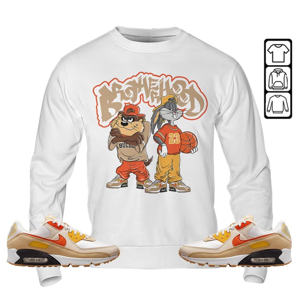 Brotherhood Bunny Tazmanian Sneaker Shirt Match Max 90 Barometer, Air Max 90 Air Pressure MKO T-Shirt Brotherhood Bunny Tazmanian Sneaker Shirt Match Max 90 Barometer, Air Max 90 Air Pressure MKO T-Shirt