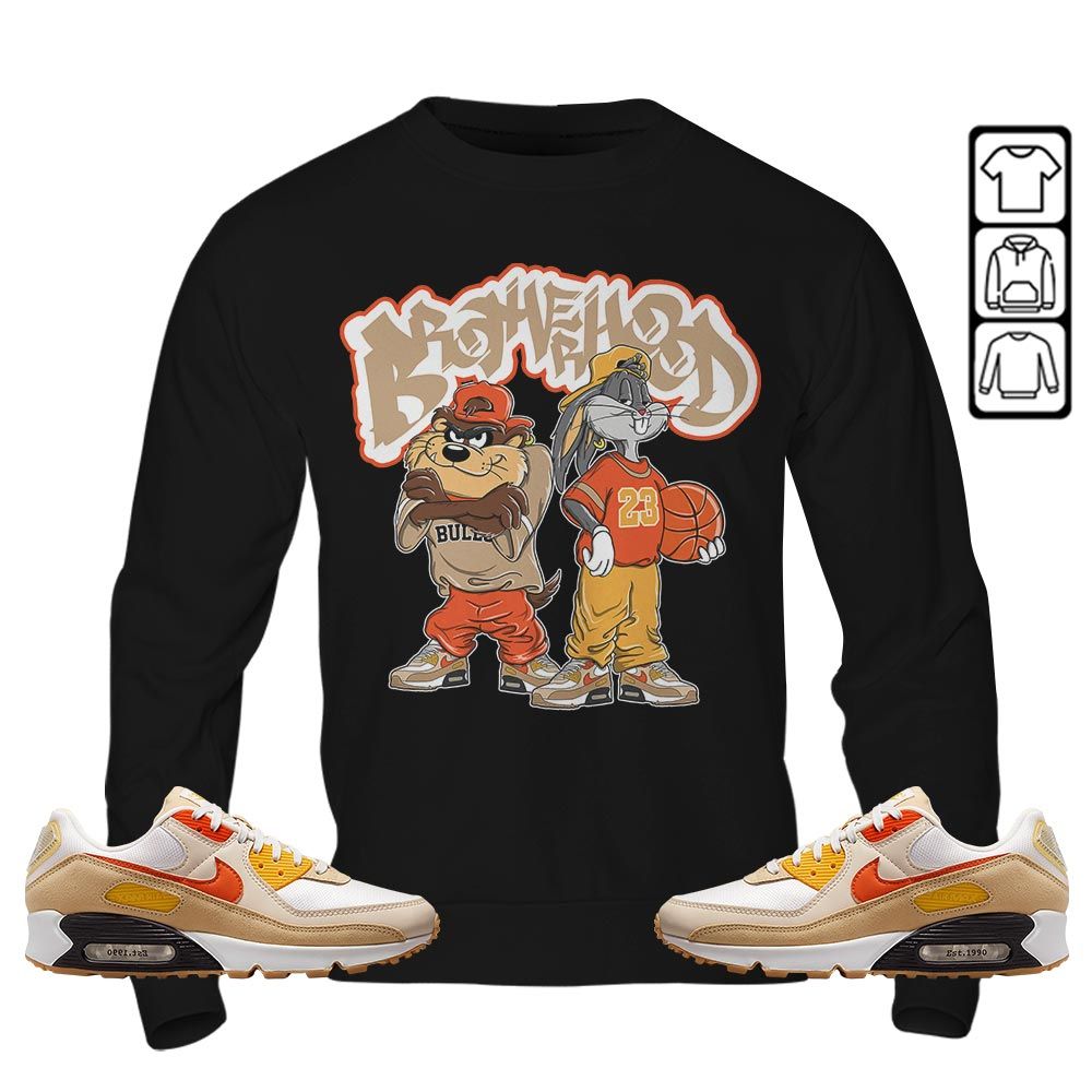 Brotherhood Bunny Tazmanian Sneaker Shirt Match Max 90 Barometer, Air Max 90 Air Pressure MKO T-Shirt Brotherhood Bunny Tazmanian Sneaker Shirt Match Max 90 Barometer, Air Max 90 Air Pressure MKO T-Shirt