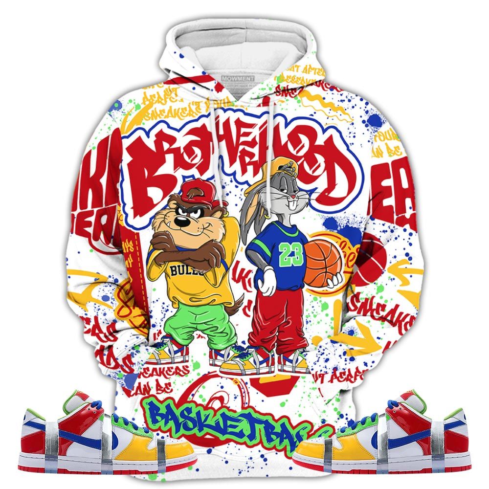 Brotherhood Bunny Tazmanian Sneaker Shirt Match Sb Dunk Low Ebay, Sb Dunk Low Sandy Hoodie Sweatshirt Tee All Over Print MKO Shirt