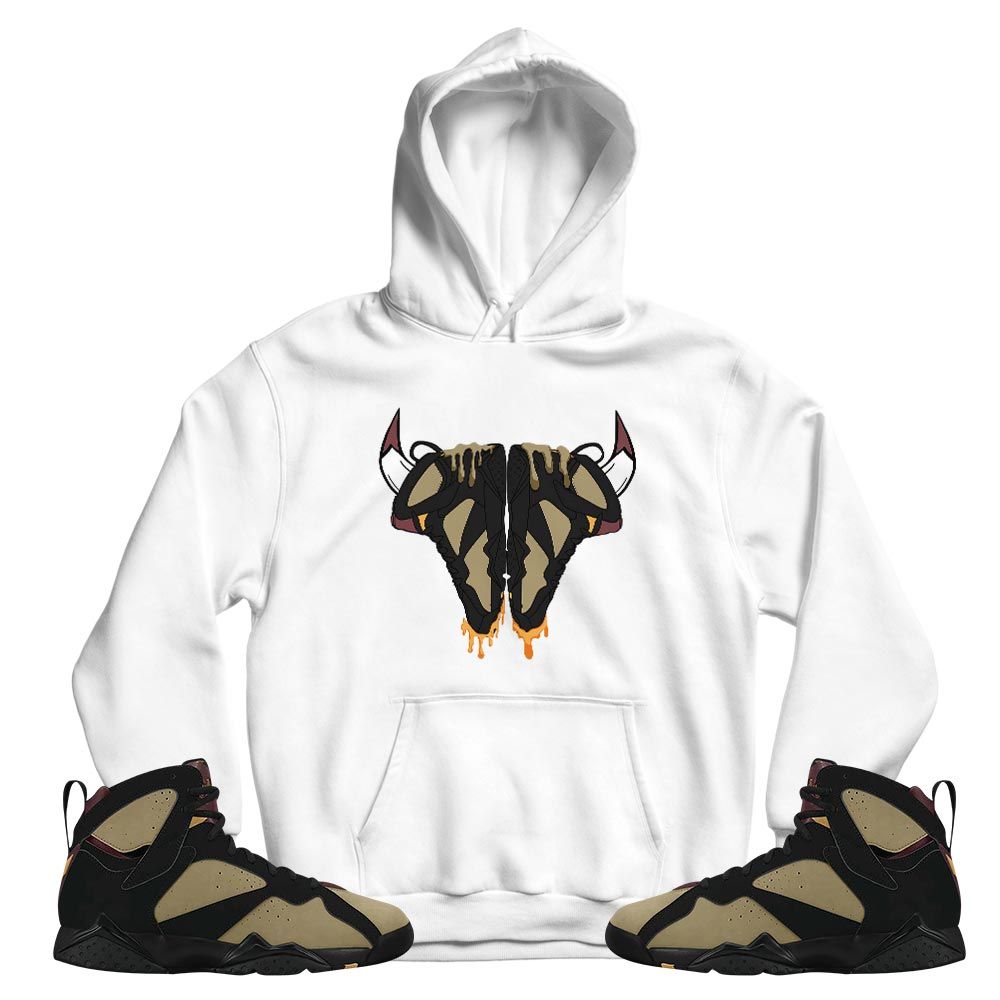 Buffalo Drip Sneaker Shirt Match Black Cherrywood 7s, Jordan 7 Black Olive MKO T-Shirt Buffalo Drip Sneaker Shirt Match Black Cherrywood 7s, Jordan 7 Black Olive MKO T-Shirt