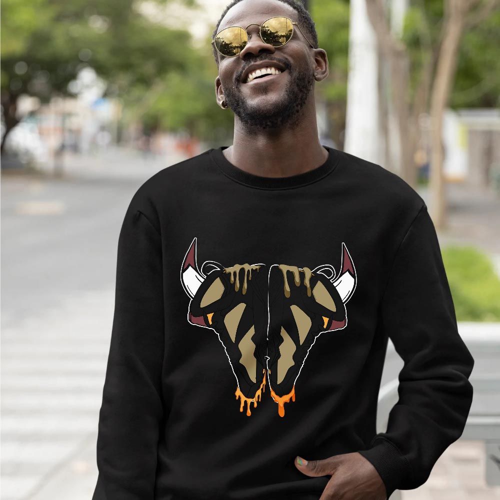 Buffalo Drip Sneaker Shirt Match Black Cherrywood 7s, Jordan 7 Black Olive MKO T-Shirt Buffalo Drip Sneaker Shirt Match Black Cherrywood 7s, Jordan 7 Black Olive MKO T-Shirt