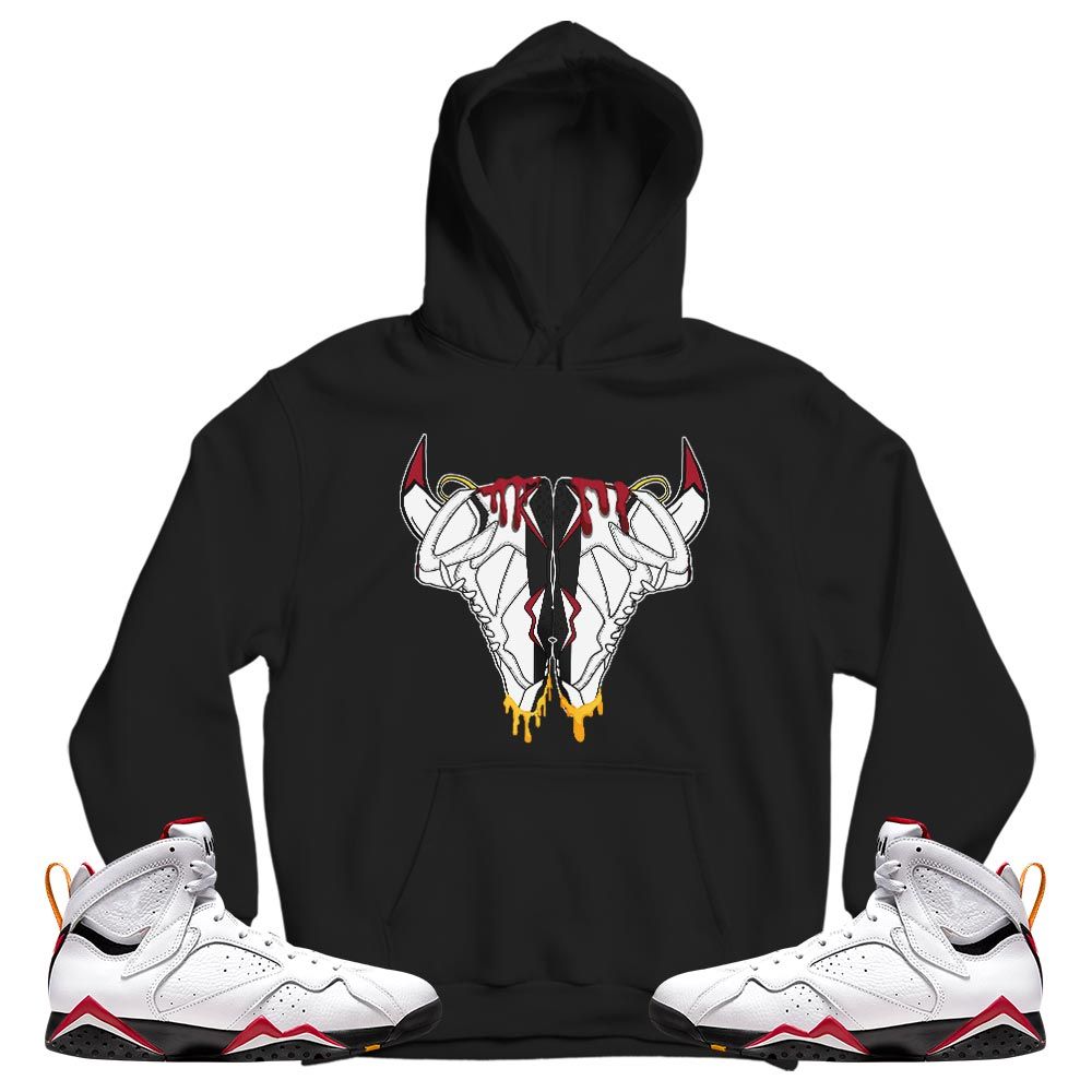 Buffalo Drip Sneaker Shirt Match Cardinal 7s, Jordan 7 Retro Cardinal MKO T-Shirt