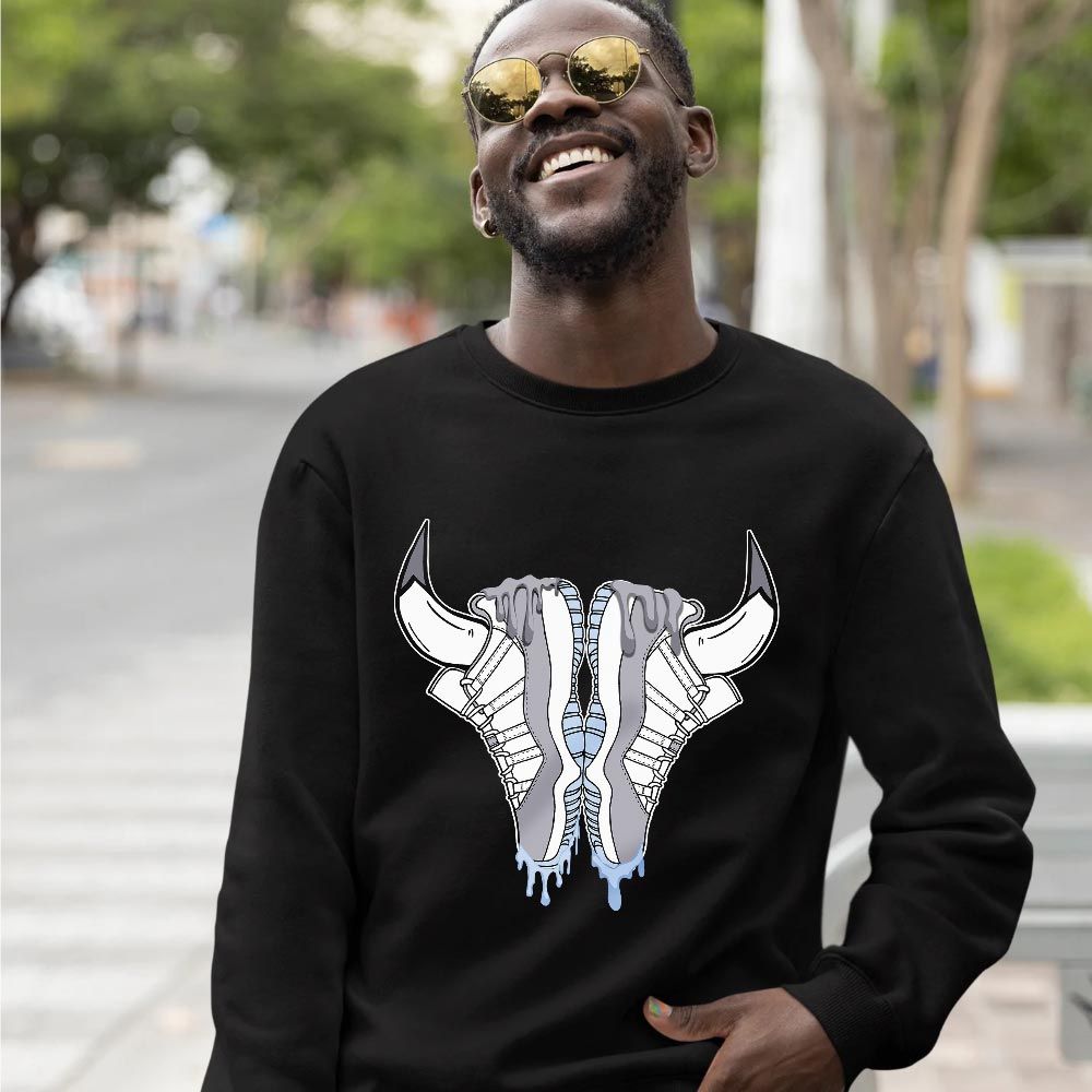Buffalo Drip Sneaker Shirt Match Cement Grey 11s, Jordan 11 Low Cement Grey MKO T-Shirt Buffalo Drip Sneaker Shirt Match Cement Grey 11s, Jordan 11 Low Cement Grey MKO T-Shirt
