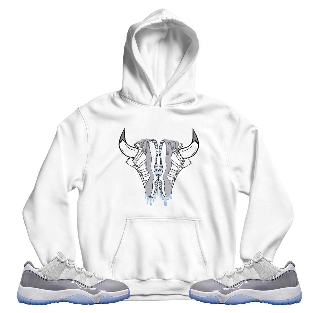 Buffalo Drip Sneaker Shirt Match Cement Grey 11s, Jordan 11 Low Cement Grey MKO T-Shirt Buffalo Drip Sneaker Shirt Match Cement Grey 11s, Jordan 11 Low Cement Grey MKO T-Shirt
