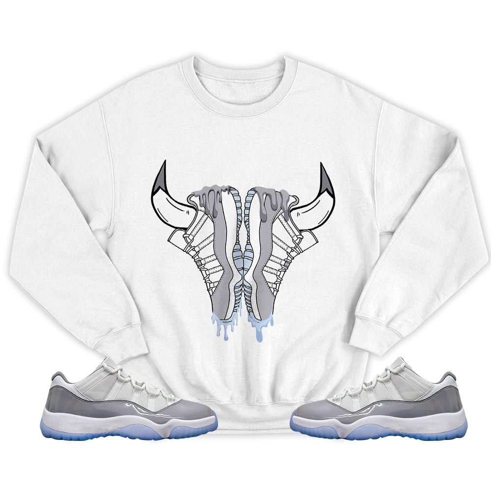 Buffalo Drip Sneaker Shirt Match Cement Grey 11s, Jordan 11 Low Cement Grey MKO T-Shirt Buffalo Drip Sneaker Shirt Match Cement Grey 11s, Jordan 11 Low Cement Grey MKO T-Shirt