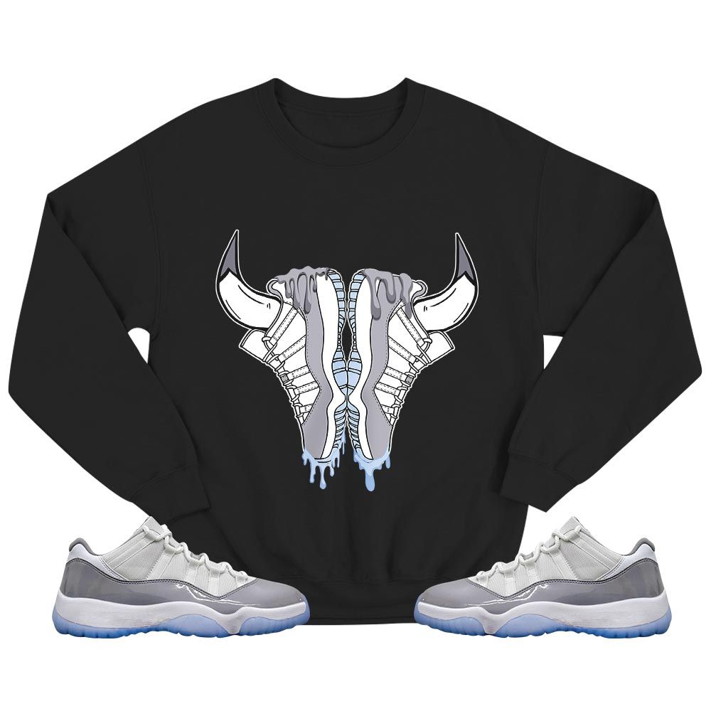 Buffalo Drip Sneaker Shirt Match Cement Grey 11s, Jordan 11 Low Cement Grey MKO T-Shirt Buffalo Drip Sneaker Shirt Match Cement Grey 11s, Jordan 11 Low Cement Grey MKO T-Shirt