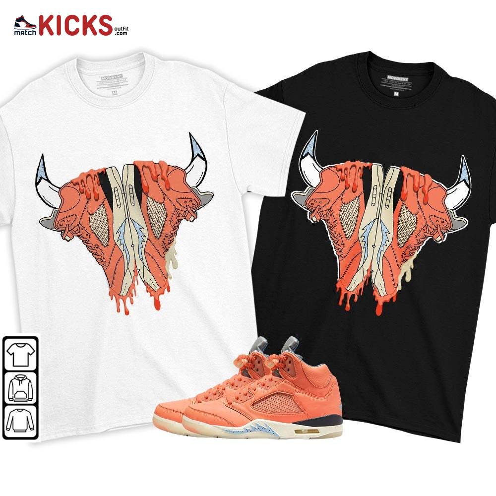 Buffalo Drip Sneaker Shirt Match Crimson Bliss 5s, Jordan 5 DJ Khaled Crimson Bliss MKO T-Shirt Buffalo Drip Sneaker Shirt Match Crimson Bliss 5s, Jordan 5 DJ Khaled Crimson Bliss MKO T-Shirt