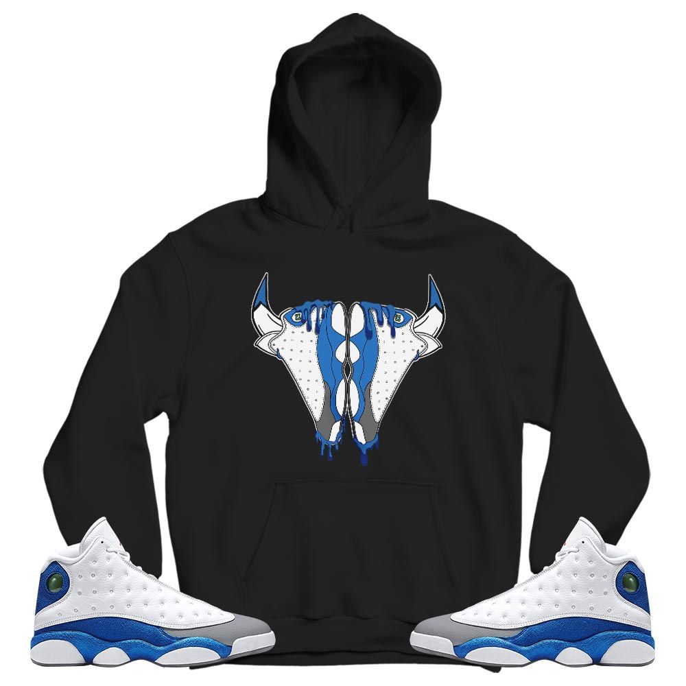 Buffalo Drip Sneaker Shirt Match French Blue 13s, Jordan 13 French Blue MKO T-Shirt
