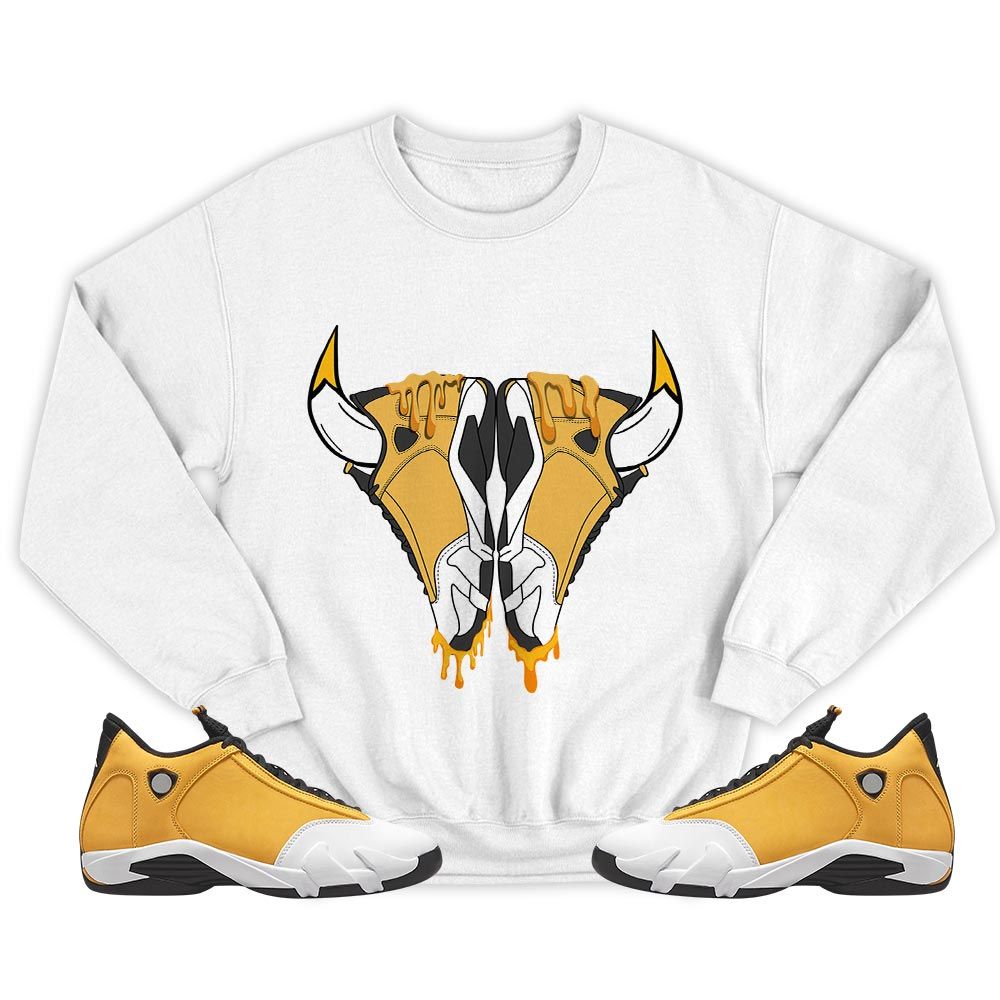 Buffalo Drip Sneaker Shirt Match Light Ginger 14s, Jordan 14 Retro Light Ginger MKO T-Shirt Buffalo Drip Sneaker Shirt Match Light Ginger 14s, Jordan 14 Retro Light Ginger MKO T-Shirt