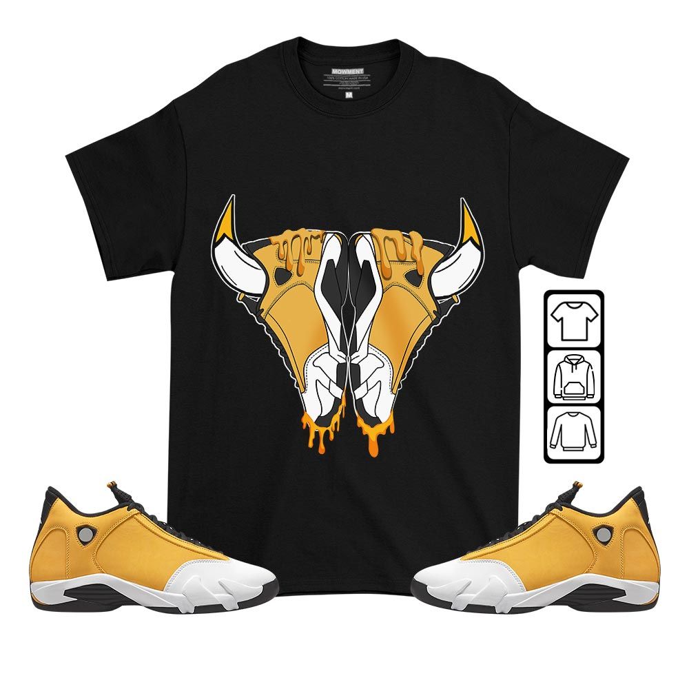 Buffalo Drip Sneaker Shirt Match Light Ginger 14s, Jordan 14 Retro Light Ginger MKO T-Shirt Buffalo Drip Sneaker Shirt Match Light Ginger 14s, Jordan 14 Retro Light Ginger MKO T-Shirt