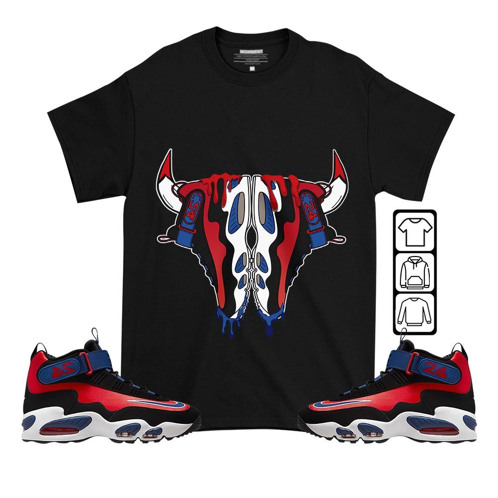 Buffalo Drip Sneaker Shirt Match Max 1 Navy Red Black, Air Griffey Max 1 Black Red Navy Blue MKO T-Shirt Buffalo Drip Sneaker Shirt Match Max 1 Navy Red Black, Air Griffey Max 1 Black Red Navy Blue MKO T-Shirt