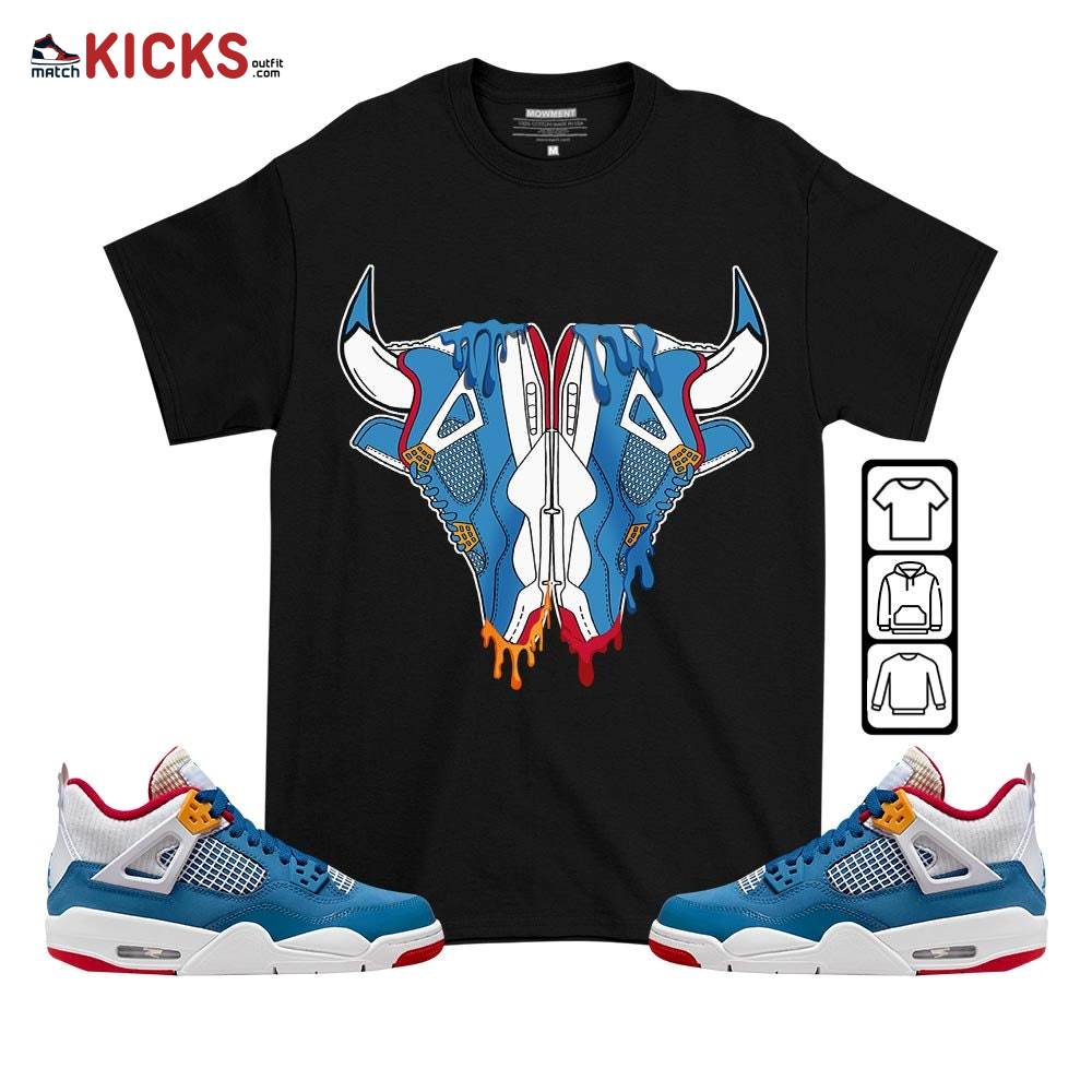 Buffalo Drip Sneaker Shirt Match Messy Room 4s, Jordan 4 GS Messy Room MKO T-Shirt