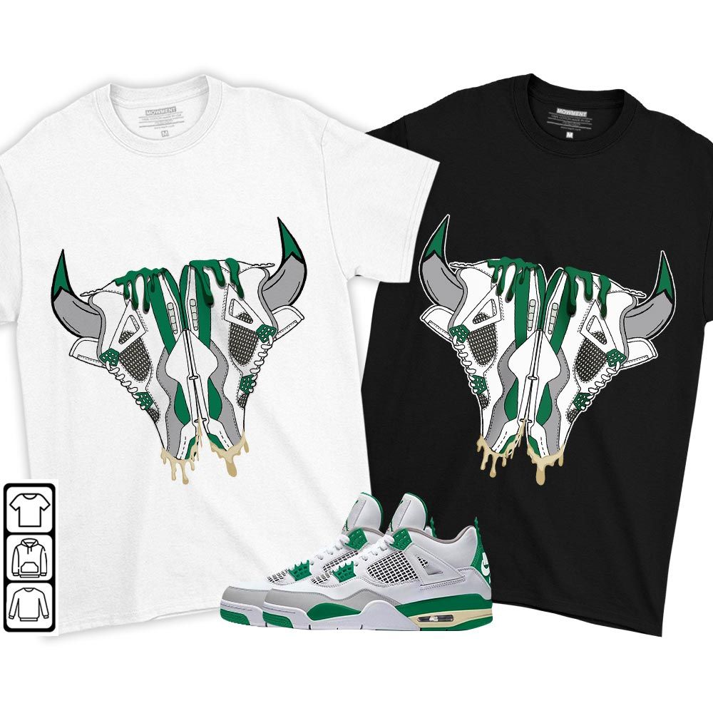 Buffalo Drip Sneaker Shirt Match Retro Pine Green 4s, Jordan 4 Pine Green MKO T-Shirt Buffalo Drip Sneaker Shirt Match Retro Pine Green 4s, Jordan 4 Pine Green MKO T-Shirt