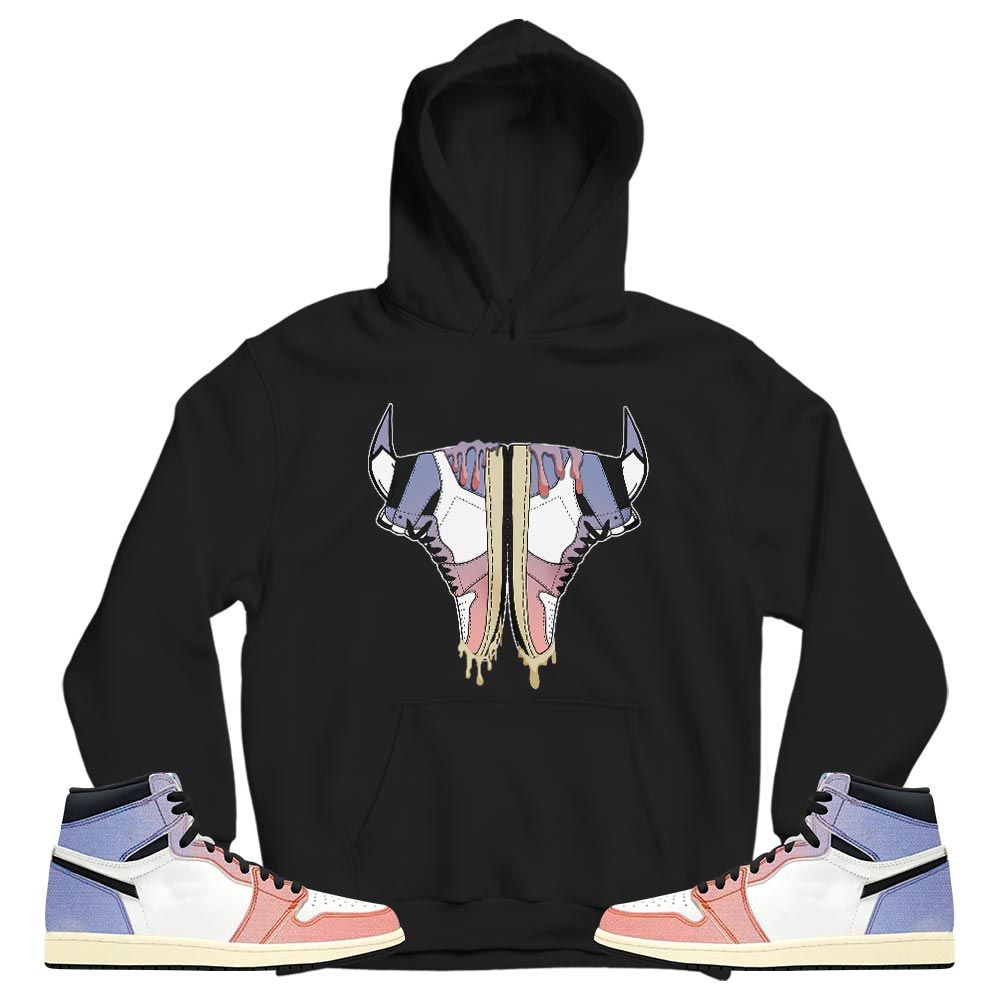 Buffalo Drip Sneaker Shirt Match Retro Skyline 1s, Jordan 1 High OG Skyline MKO T-Shirt