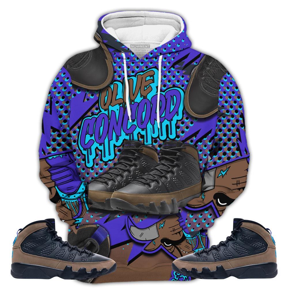 Bull Jordan Sneaker Shirt Match Olive Concord 9S, Jordan 9 Olive Concord Hoodie Sweatshirt Tee All Over Print MKO Shirt Bull Jordan Sneaker Shirt Match Olive Concord 9S, Jordan 9 Olive Concord Hoodie Sweatshirt Tee All Over Print MKO Shirt