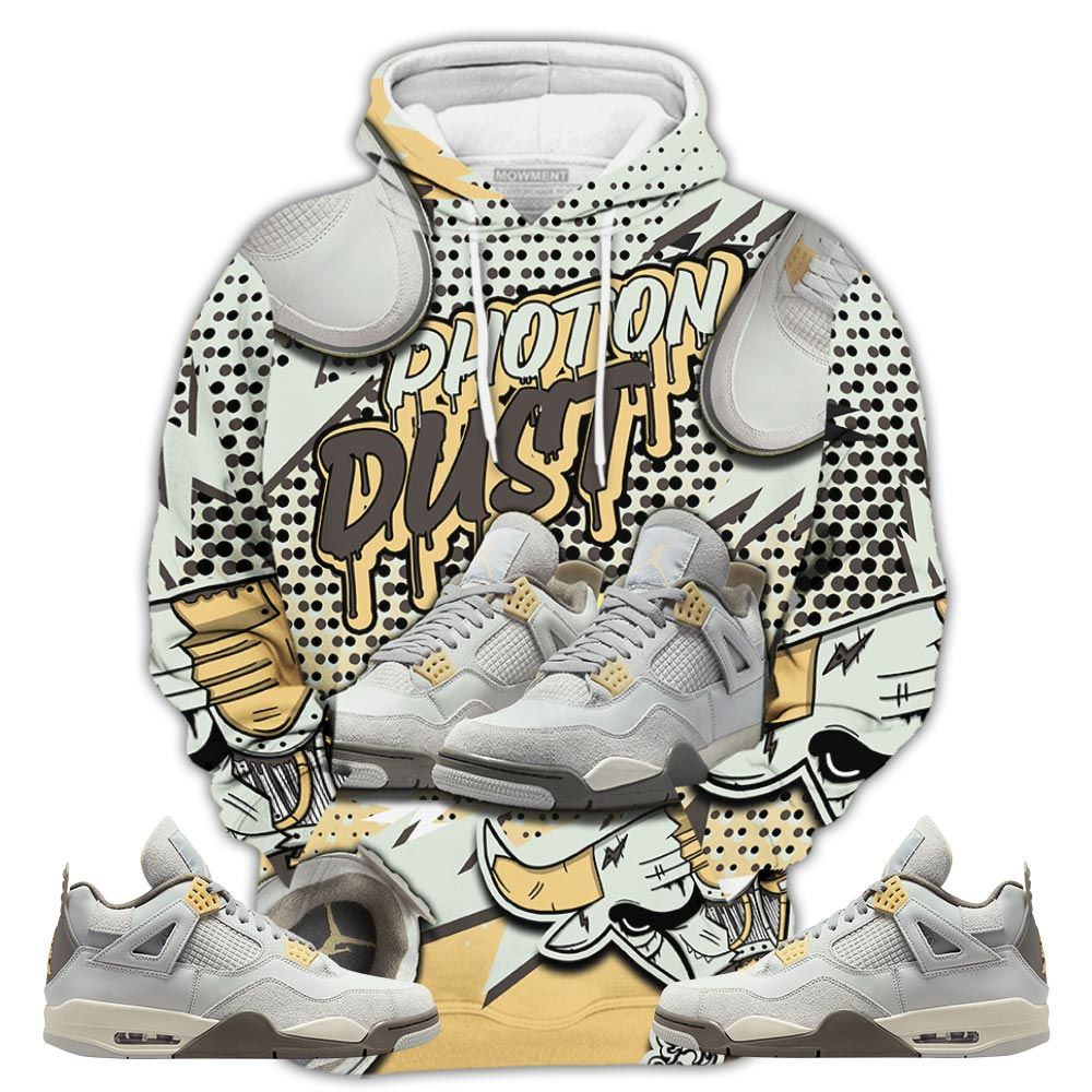 Bull Jordan Sneaker Shirt Match Retro Craft 4S, Jordan 4 Craft Photon Dust Hoodie Sweatshirt Tee All Over Print MKO Shirt Bull Jordan Sneaker Shirt Match Retro Craft 4S, Jordan 4 Craft Photon Dust Hoodie Sweatshirt Tee All Over Print MKO Shirt