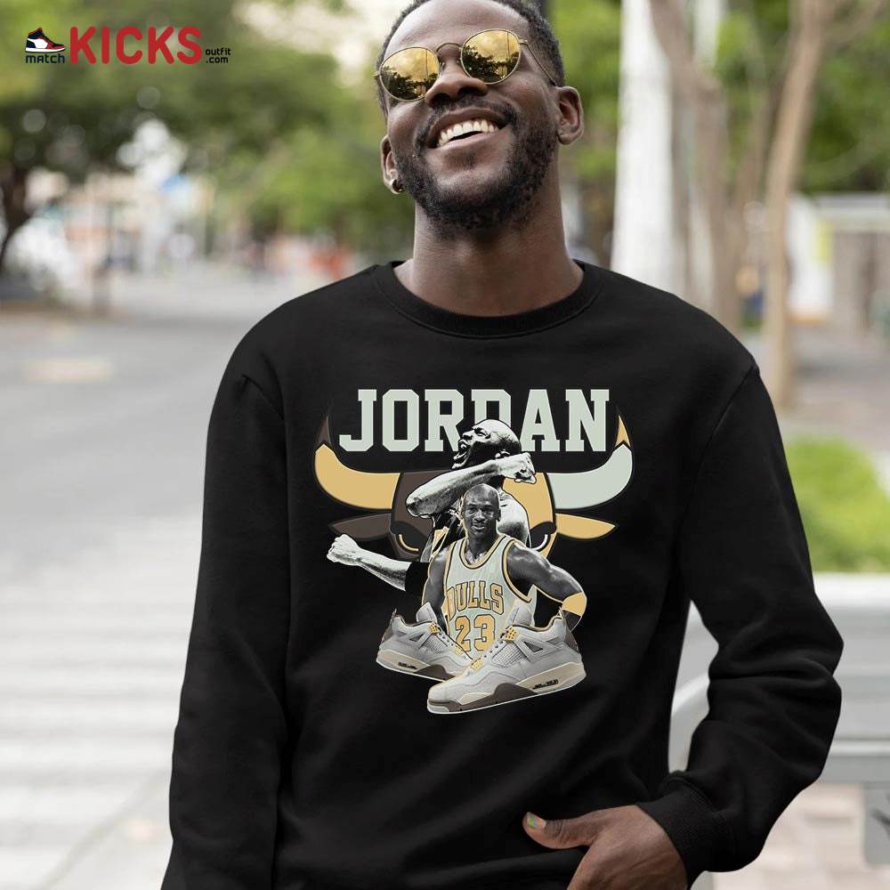 Bull Jordan Sneaker Shirt Match Retro Craft 4s, Jordan 4 Craft Photon Dust MKO Hoodie Bull Jordan Sneaker Shirt Match Retro Craft 4s, Jordan 4 Craft Photon Dust MKO Hoodie