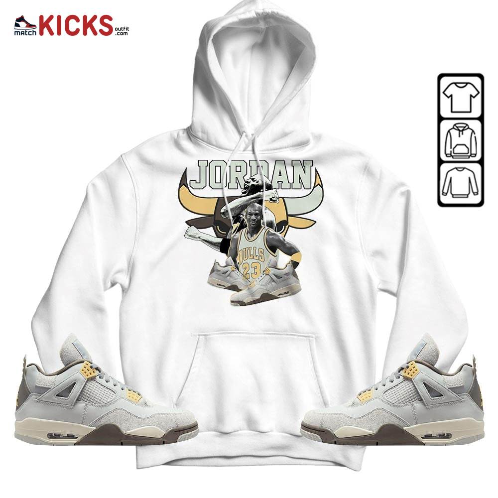 Bull Jordan Sneaker Shirt Match Retro Craft 4s, Jordan 4 Craft Photon Dust MKO Hoodie Bull Jordan Sneaker Shirt Match Retro Craft 4s, Jordan 4 Craft Photon Dust MKO Hoodie