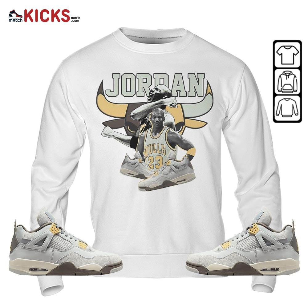 Bull Jordan Sneaker Shirt Match Retro Craft 4s, Jordan 4 Craft Photon Dust MKO Hoodie Bull Jordan Sneaker Shirt Match Retro Craft 4s, Jordan 4 Craft Photon Dust MKO Hoodie