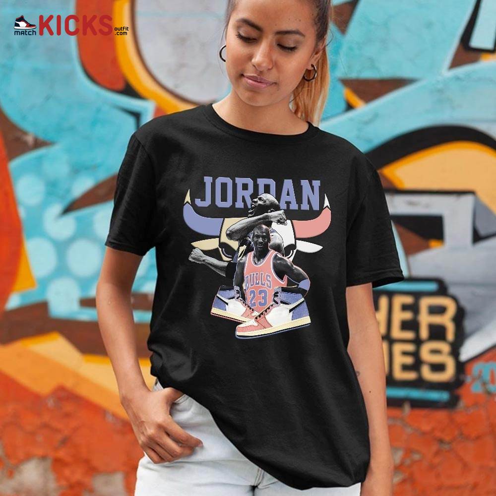 Bull Jordan Sneaker Shirt Match Retro Skyline 1s, Jordan 1 High OG Skyline MKO Sweatshirt Bull Jordan Sneaker Shirt Match Retro Skyline 1s, Jordan 1 High OG Skyline MKO Sweatshirt