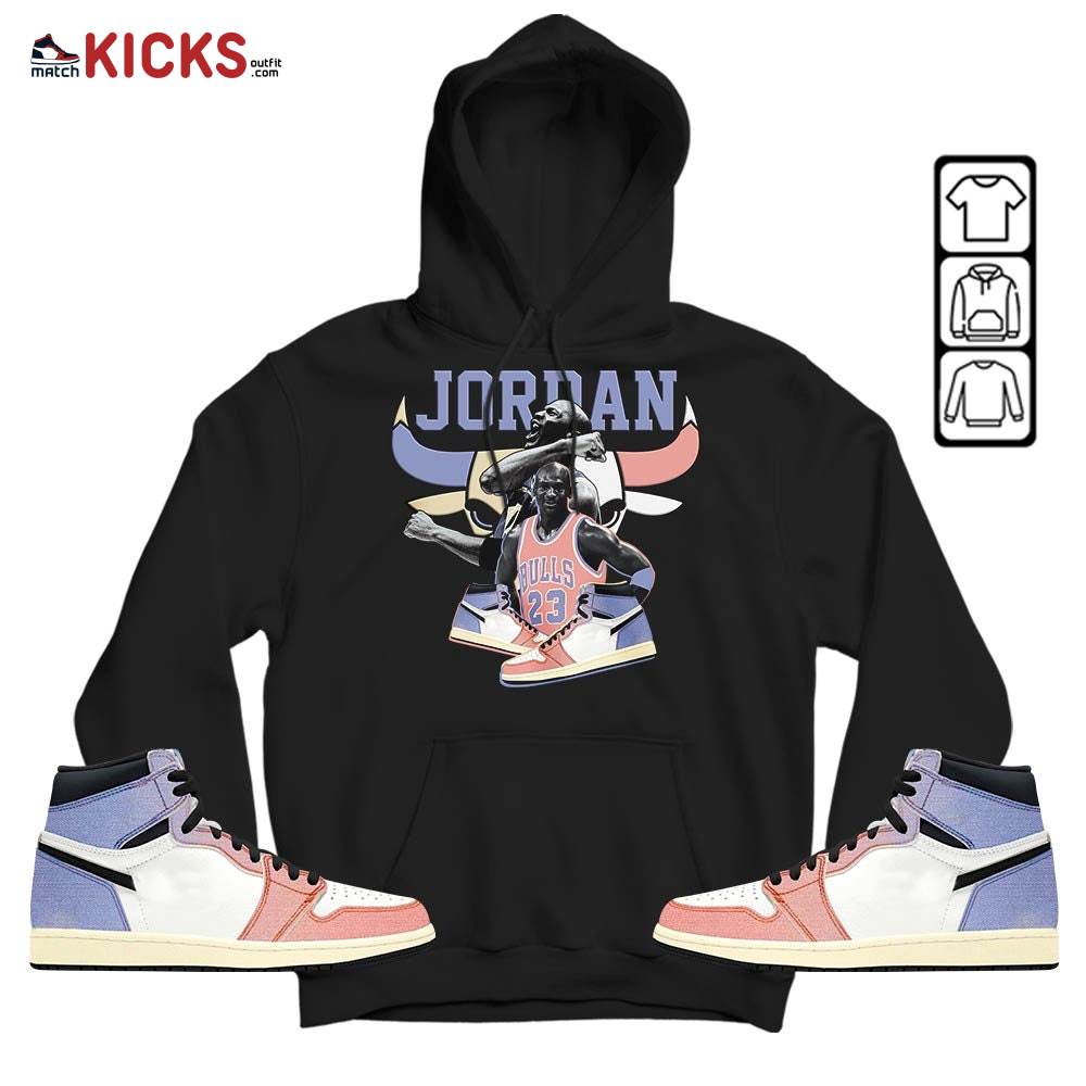 Bull Jordan Sneaker Shirt Match Retro Skyline 1s, Jordan 1 High OG Skyline MKO Sweatshirt Bull Jordan Sneaker Shirt Match Retro Skyline 1s, Jordan 1 High OG Skyline MKO Sweatshirt