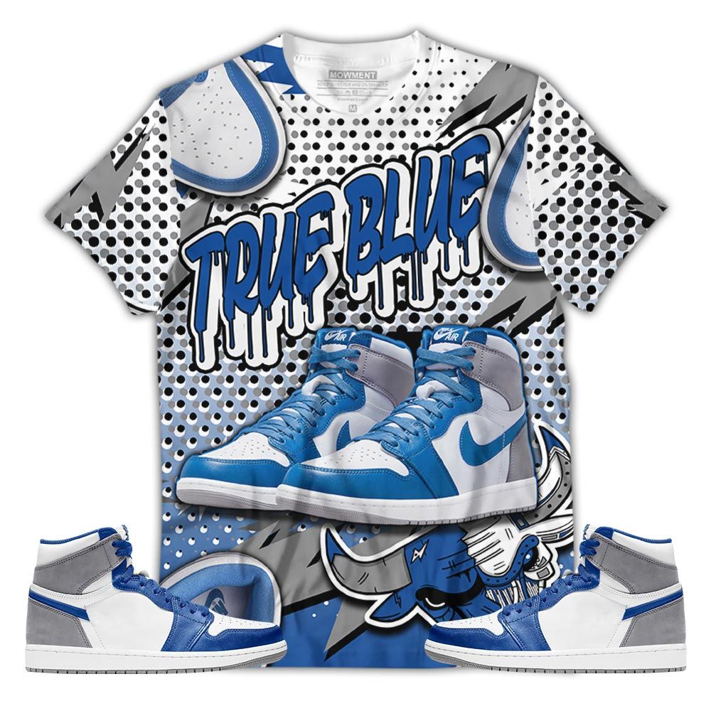 Bull Jordan Sneaker Shirt Match True Blue 1S, Jordan 1 High Og True Blue Hoodie Sweatshirt Tee All Over Print MKO Shirt Bull Jordan Sneaker Shirt Match True Blue 1S, Jordan 1 High Og True Blue Hoodie Sweatshirt Tee All Over Print MKO Shirt