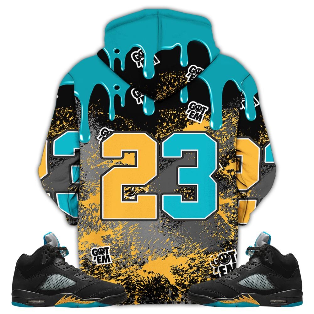 Bulls 23 Jd Drip Sneaker Shirt Match 2023 Retro Aqua 5S, Jordan 5 Aqua Hoodie Sweatshirt Tee All Over Print MKO Shirt Bulls 23 Jd Drip Sneaker Shirt Match 2023 Retro Aqua 5S, Jordan 5 Aqua Hoodie Sweatshirt Tee All Over Print MKO Shirt
