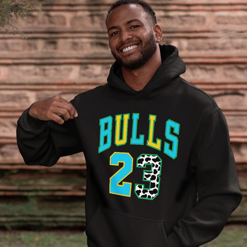 Bulls Number 23 Sneaker Shirt Match Chunky Dunky 13s, SB Dunk Chunky Dunky MKO Hoodie