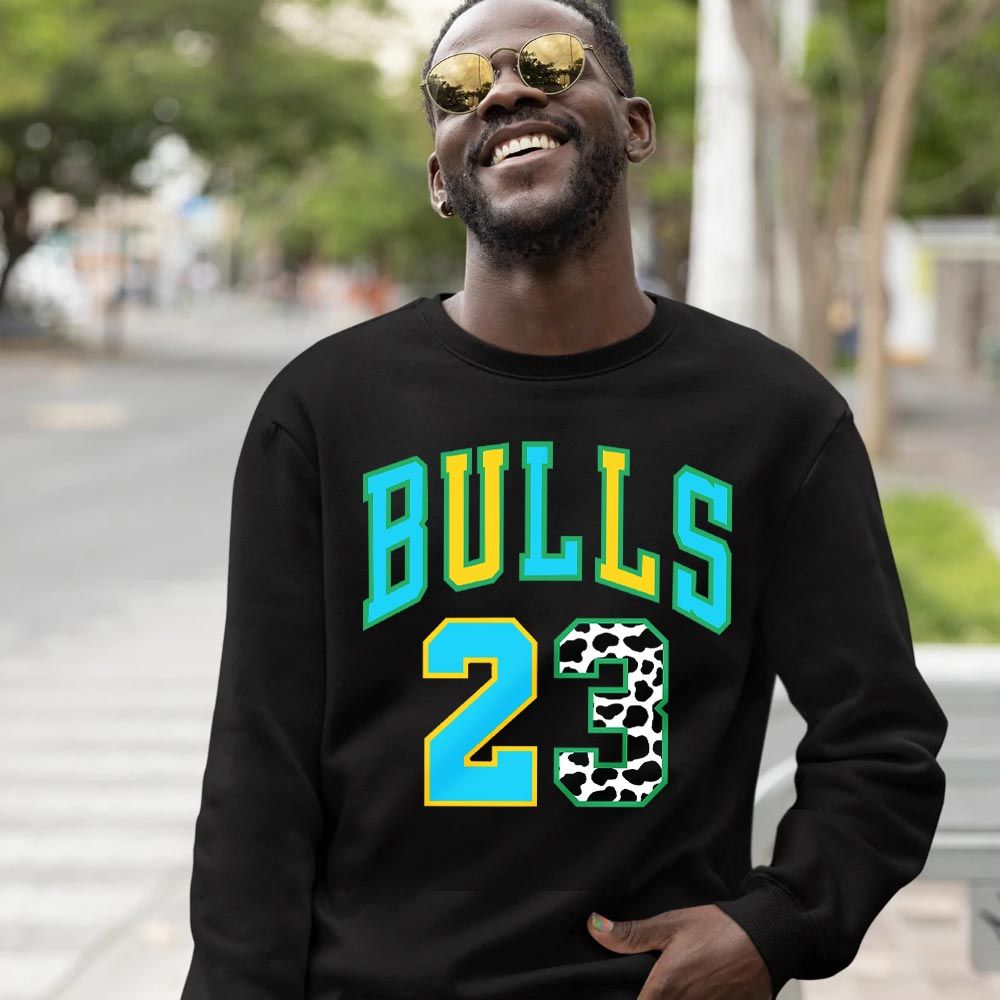 Bulls Number 23 Sneaker Shirt Match Chunky Dunky 13s, SB Dunk Chunky Dunky MKO Hoodie