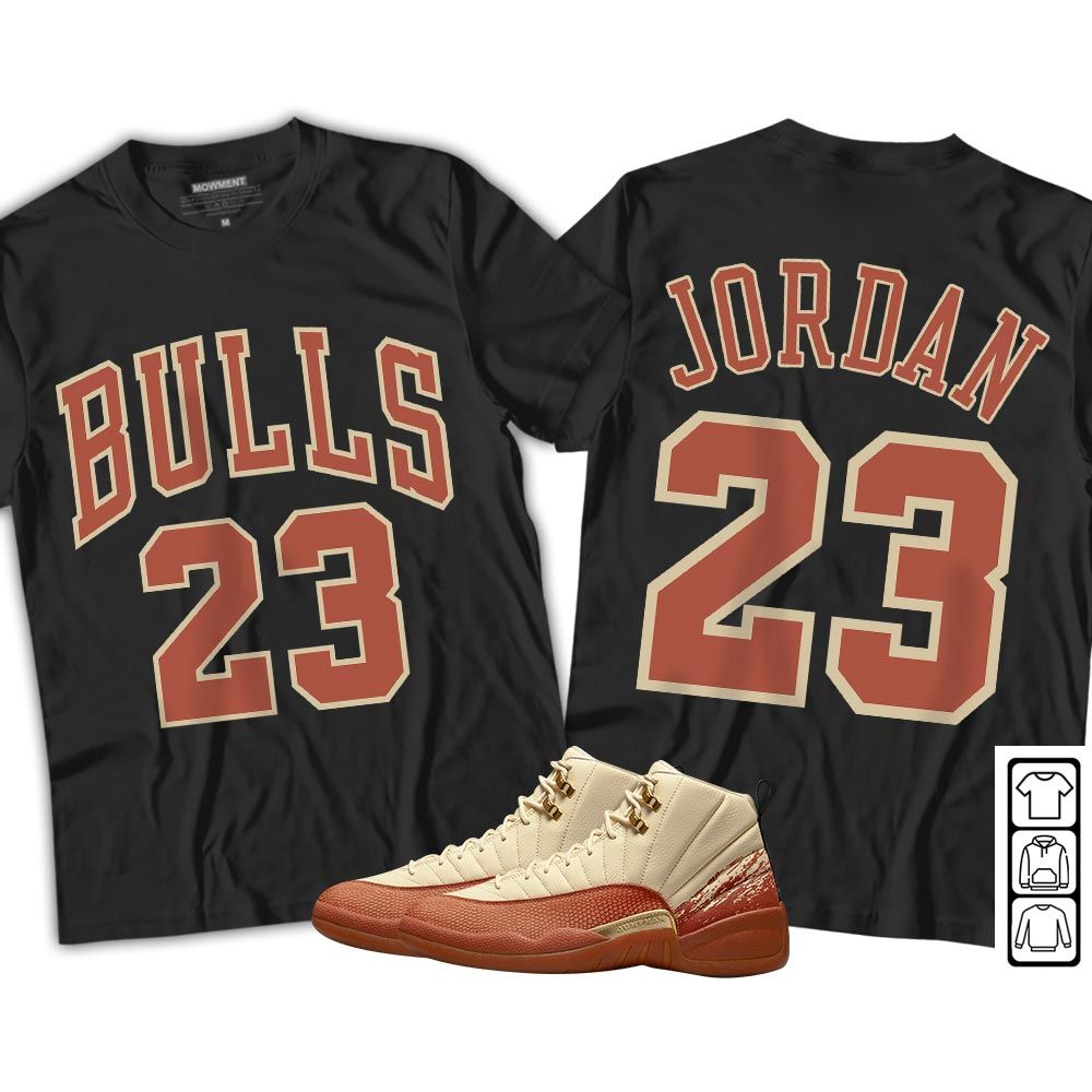 Bulls Number 23 Sneaker Shirt Match Eastside Golf 12s, Jordan 12 Retro Eastside Golf MKO T-Shirt Bulls Number 23 Sneaker Shirt Match Eastside Golf 12s, Jordan 12 Retro Eastside Golf MKO T-Shirt
