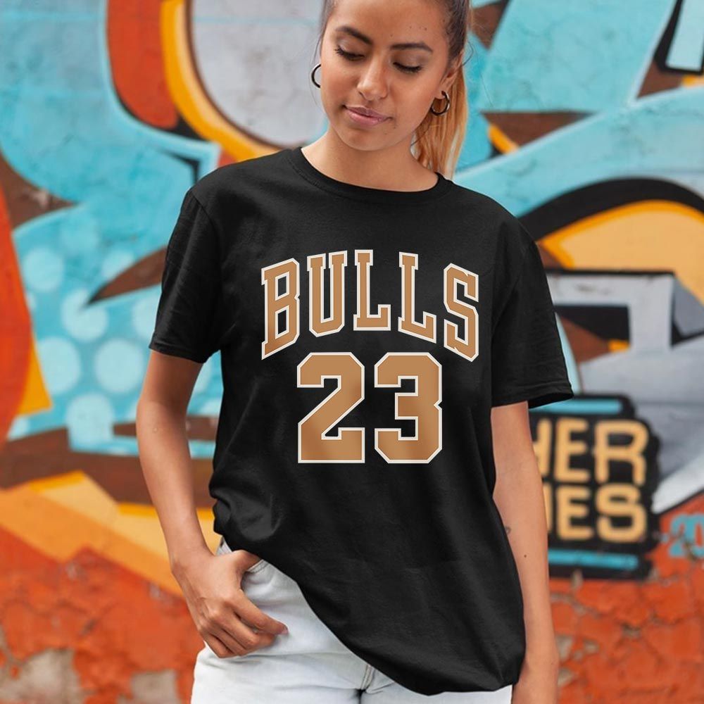 Bulls Number 23 Sneaker Shirt Match Retro Craft 2s, Jordan 2 Craft MKO T-Shirt Bulls Number 23 Sneaker Shirt Match Retro Craft 2s, Jordan 2 Craft MKO T-Shirt