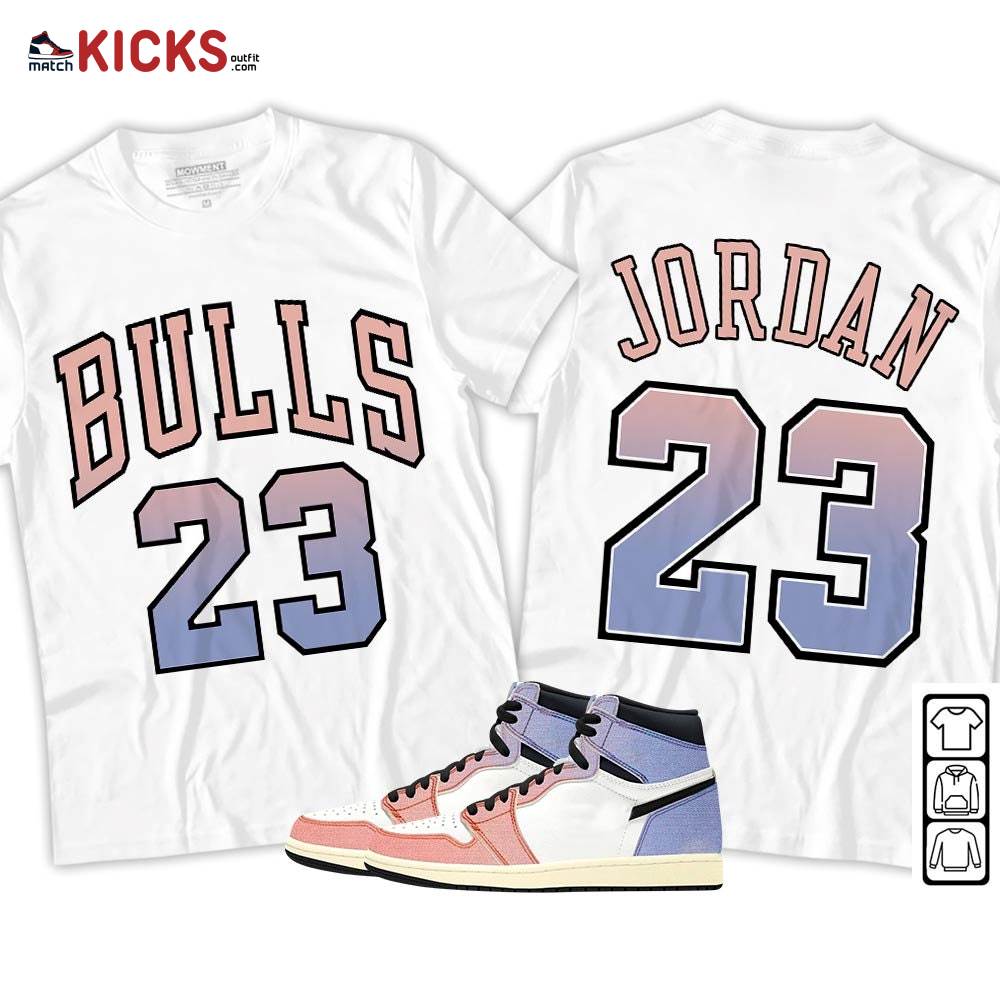 Bulls Number 23 Sneaker Shirt Match Retro Skyline 1s, Jordan 1 High OG Skyline MKO Hoodie Bulls Number 23 Sneaker Shirt Match Retro Skyline 1s, Jordan 1 High OG Skyline MKO Hoodie